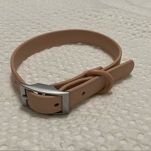 Wild One Blush Dog Collar, Medium